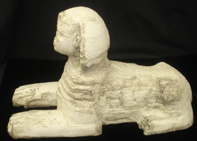 Ancient Egyptian Sphinx Statue Giza Pharaoh Tomb Museum Reproduction