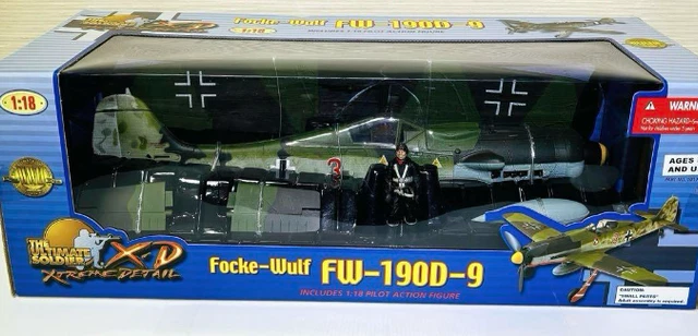 21st Century Toys FW190D-9 JV44 オウム中隊 21st Century Toys: FW 190D (1:18 scale) UNBOXING - YouTube
