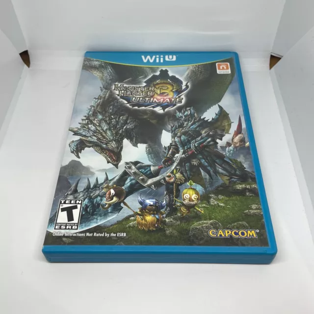 Monster Hunter 3 Ultimate (Nintendo Wii U, 2013) Complete