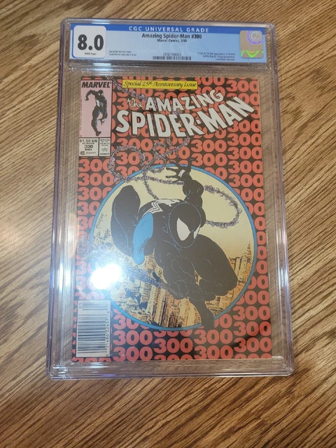 Amazing Spider-man 300 1st Appearance Venom Newsstand Edition CGC 8.0