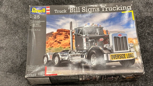 プラモデルPeterbilt BILL SIGNS TRUCKING1:25 （MY 1/25 Scale