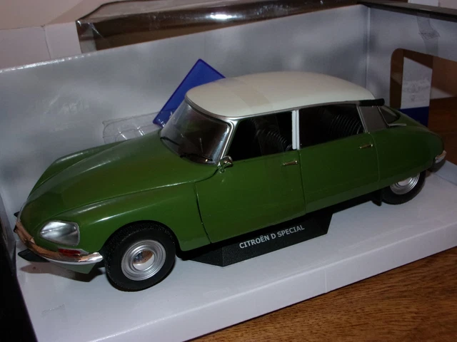1:18 1:18eme Citroën D Special Vert Muscinée Solido auto voiture coche model car