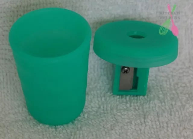 Tupperware Pencil Sharpener - Green - Brand New