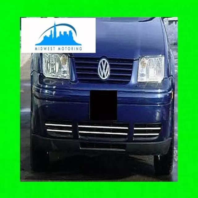 1999-2005 Vw Volkswagen Jetta Chrome Lower Grille Trim 99 00 01 02 03 04 05