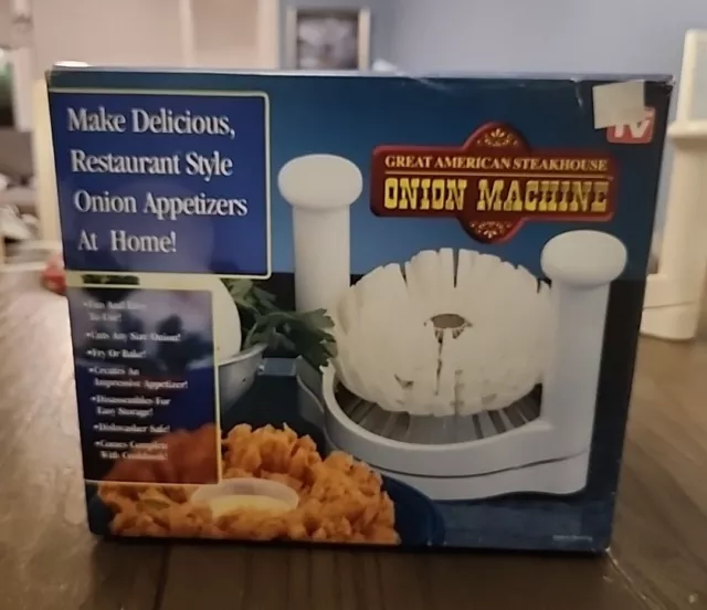 Great American Steakhouse Blooming Onion Machine As Seen on TV No Manual
