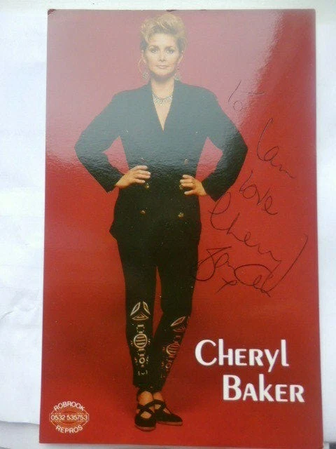 Cheryl  Baker  - Tv Presenter / Pop Singer   -  Autographed Photo