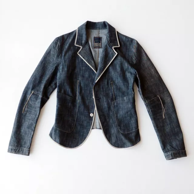 veste en jeans denim Marithé et François Girbaud  coton taille F 42