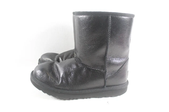 Ugg Classic II Metallic Sparkle Kids Winter Boot Sz 5 {IJ-2087]