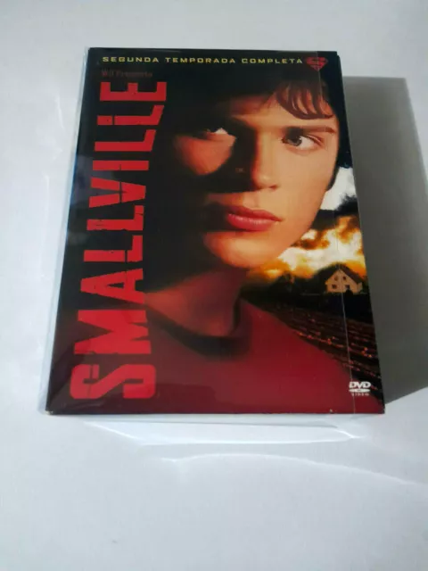 Dvd "Smallville 2 Segunda Temporada Completa" 6Dvd Tom Welling Kristin Kreuk