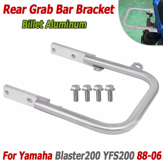 Rear Grab Bar Bumper Aluminum ATV Parts For Yamaha Blaster200 YFS200 1988-2006