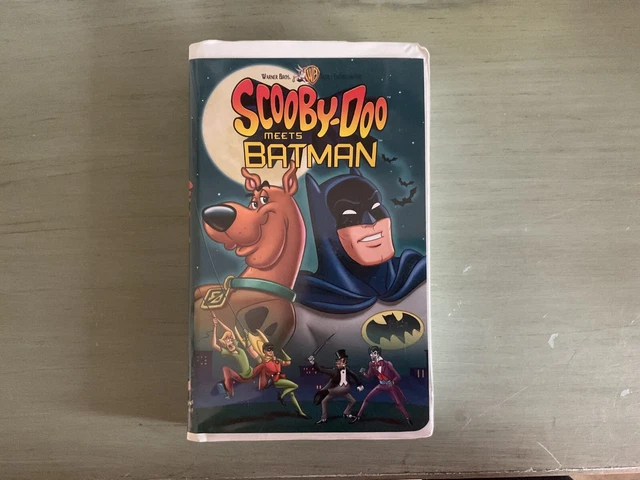 SCOOBY-DOO MEETS BATMAN Movie 2002 CA Screener VHS, HTF Rare Screening