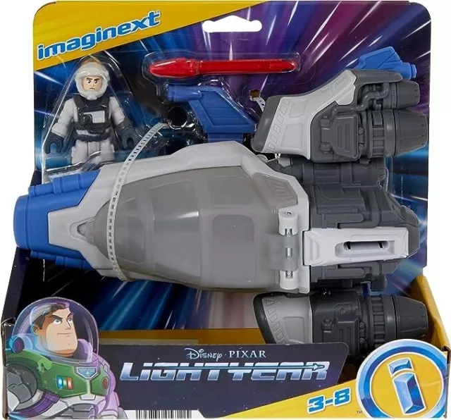 Disney and Pixar Imaginext LightYear Hyperspeed Explorer Spaceship Set