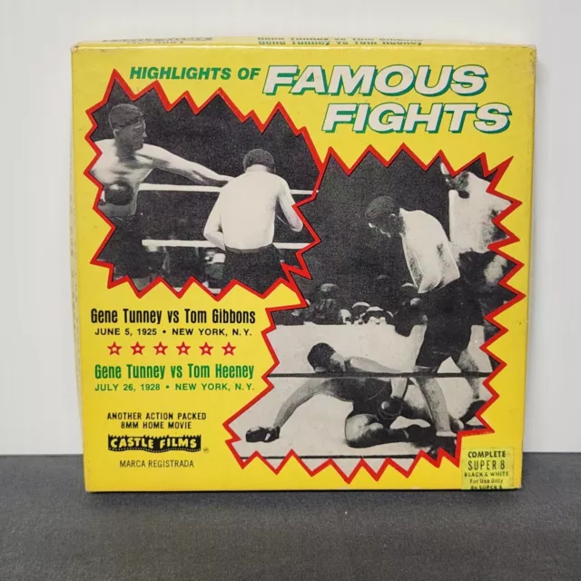 8MM CASTLE FILMS Lot of 4: Fight Of Champions Joe Frazier vs. Ali /Famous  Fights £57.00 - PicClick UK