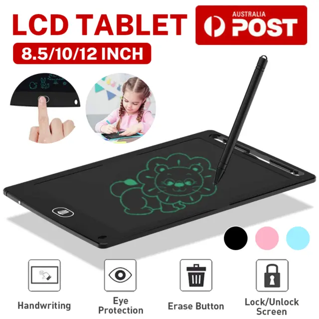 2 Pack LCD Writing Tablet Electronic Drawing Notepad Doodle Board Kids Gift 16''