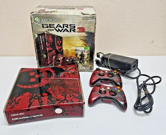 CONSOLA MICROSOFT XBOX 360 Gears of War Edición Limitada 320GB