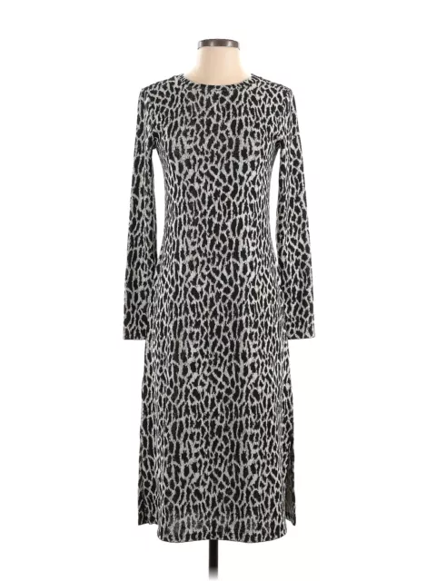 NWT ANN TAYLOR LOFT Women Gray Casual Dress XS $25.74 - PicClick
