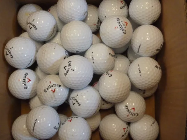 40 Callaway CXR golf balls Free Delivery