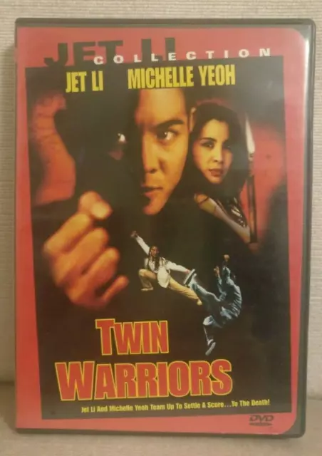 Twin Warriors Jet Li 2000 DVD Top-quality Free UK shipping