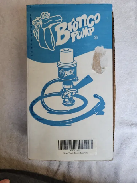 Taprite BRONCO PUMP -  Keg Pump, D System, Black, Used, Beer Cider