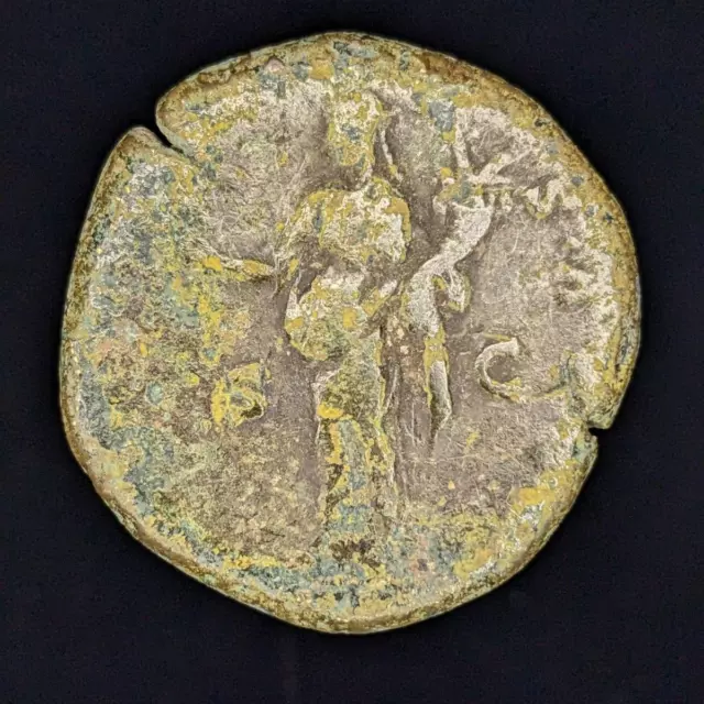 ROMAN BRONZE COIN -- Antoninus Pius Sestertius $24.00 - PicClick