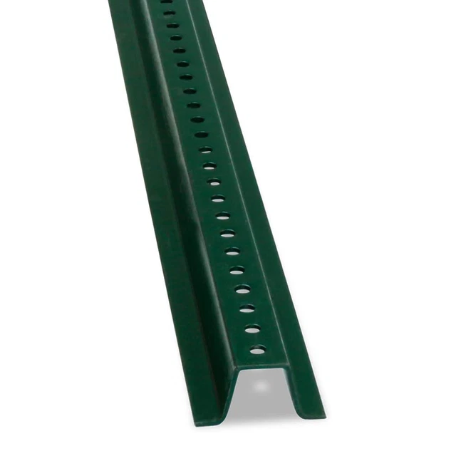 Smartsign U-Channel Sign Post, Heavy Duty | 6' Tall Baked Enamel Steel Post