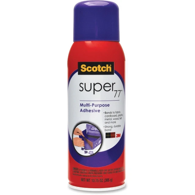 Scotch Super 77 Multipurpose Spray Adhesive - 62497749309