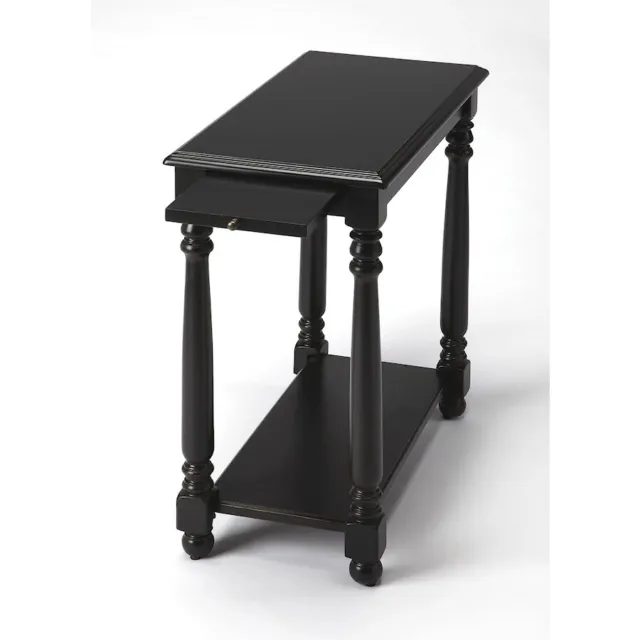 Butler Devane Chairside Table, Black Licorice - 5017111