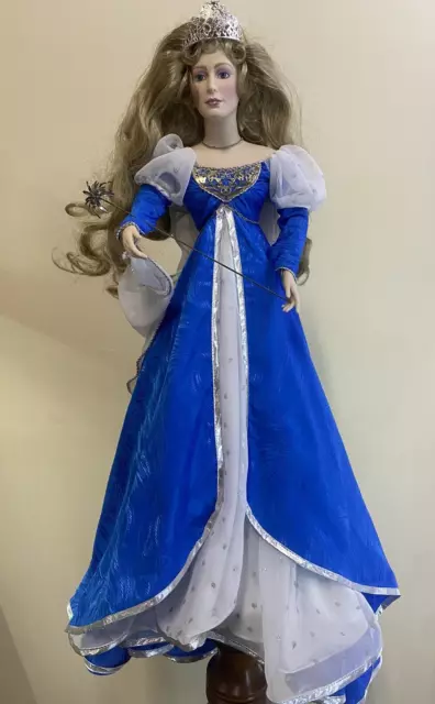 Rare Franklin Mint Porcelain Doll - Queen Arwen Evenstar Lord Of The Rings 55cm