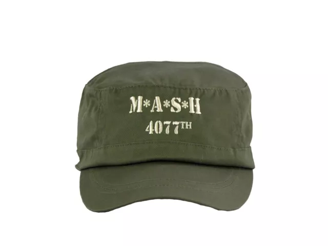 Mash 4077th Classic Army Cap Embroidered Organic Cotton