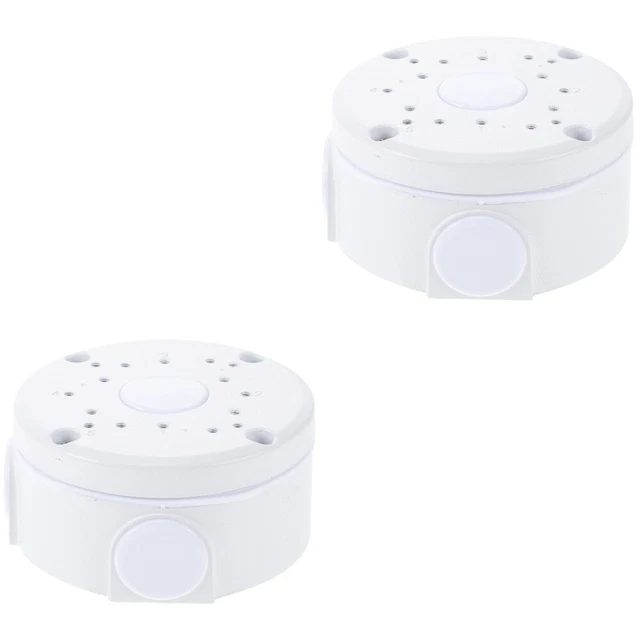 Set 2 Wall Junction Box Camera Cable Junction Box Water Proof Camera Bracket