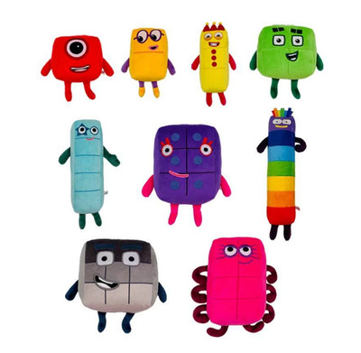 numberblocks soft toys