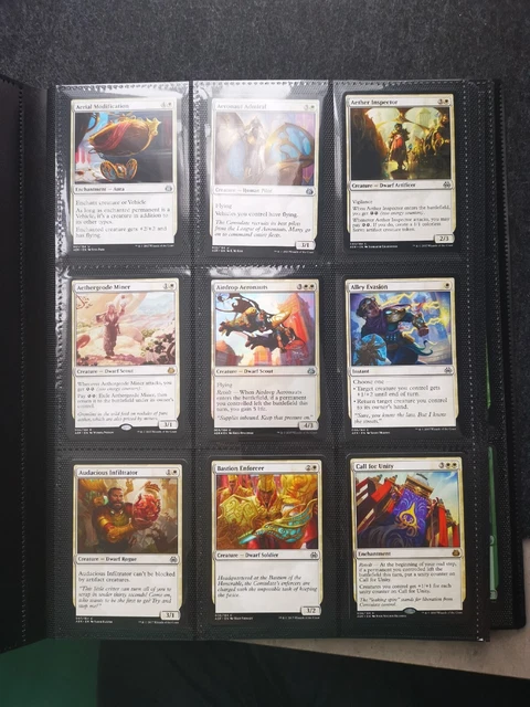MTG - Aether Revolt (2017) Full Set In Binder