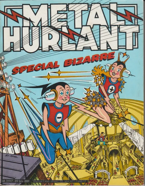 Metal Hurlant Hs N°49 Bis "Special Bizarre Et Classique" - 1980 - Tres Bon Etat