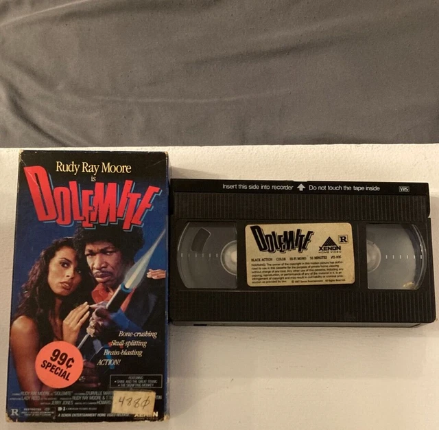 Dolemite (Vhs) Rudy Ray Moore Cult Classic