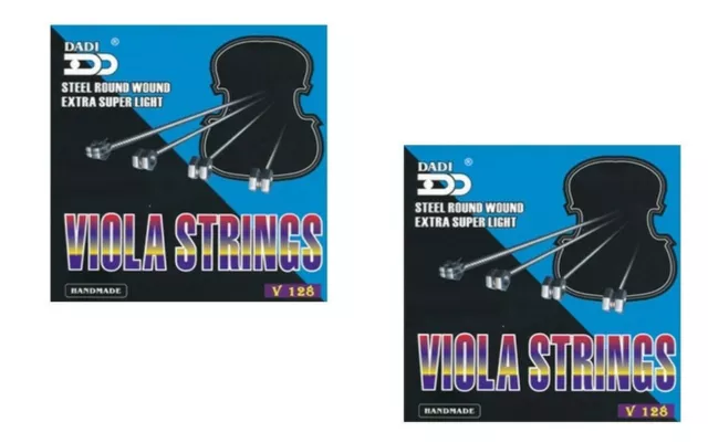 Dadi Strings Set V128 OFFERTA di n° 2 (DUE) Mute di Corde 2 Cordiera per viola