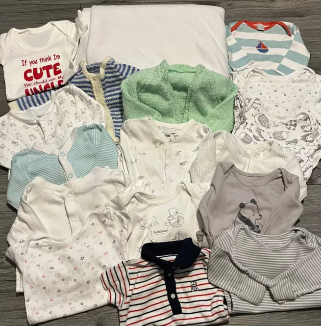 pacchetto vestiti bambino 0-3 mesi (e240)