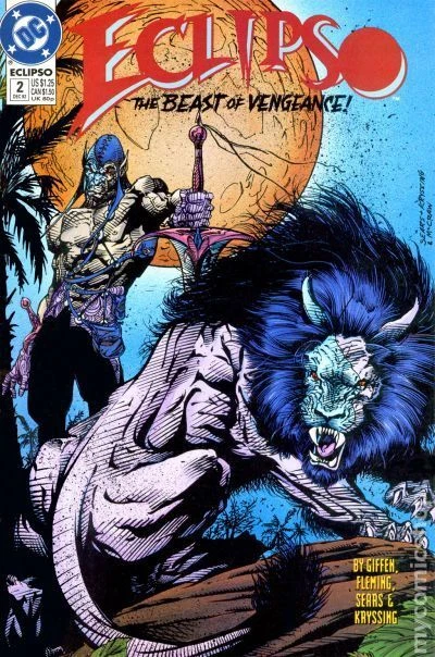 Eclipso #2 VF 1992 Stock Image