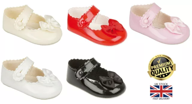 Nuove scarpe Baypods Baypods con suola morbida con bottone con bottone brevettato bambine rom
