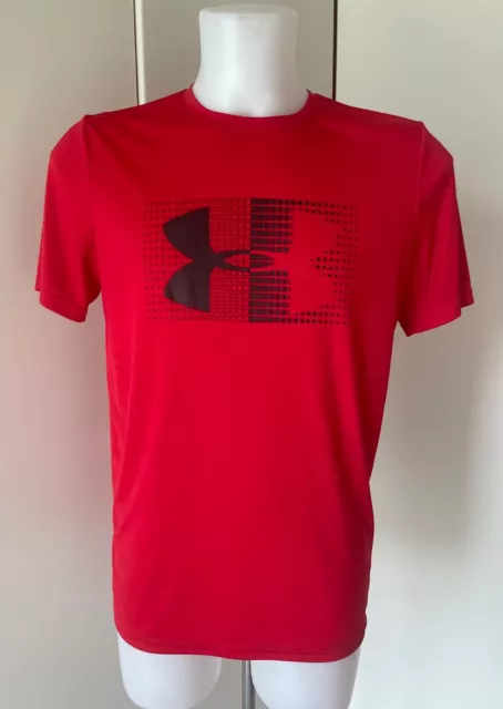 Under Armour maglietta rossa t-shirt running uomo Taglia S/M