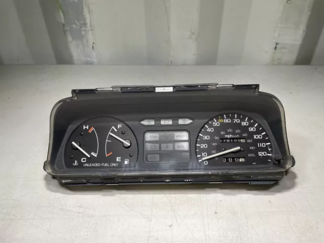 88-89 Honda Civic Hatchback CRX Cluster Speedometer Instrument Panel DX SI EF OE