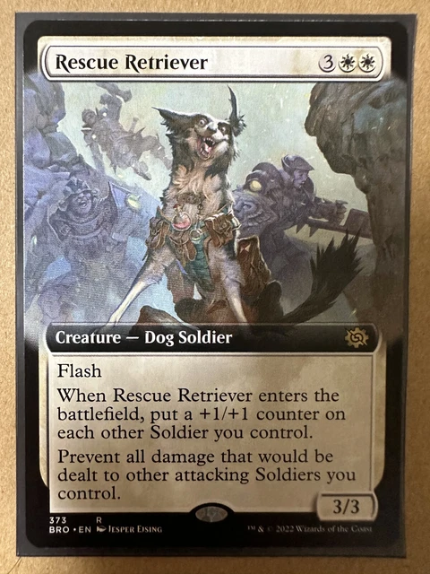 RESCUE RETRIEVER EXTENDED RARE The Brothers' War BRO MTG Magic ...