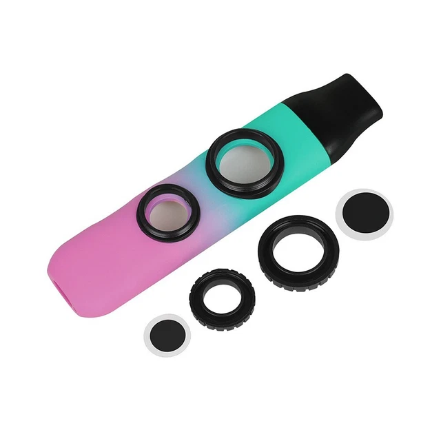 Lot De 3 Kazoos En Métal Multicolore - Instruments à Vent Pour Enfants Et Débutants, Musique à La Maison, Fêtes, éveil Musical - 9