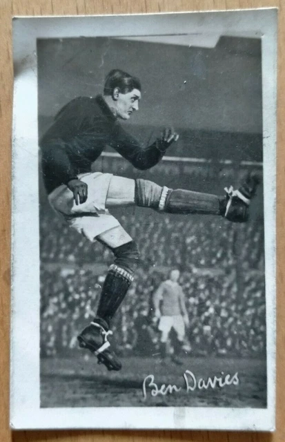 Ben Davies Cardiff City #9 Boys Realm Famous Footballers 1922