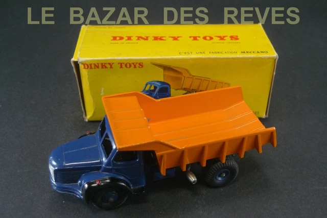 DINKY TOYS FRANCE. BERLIET benne carrières.  REF: 34 A. + Boite.
