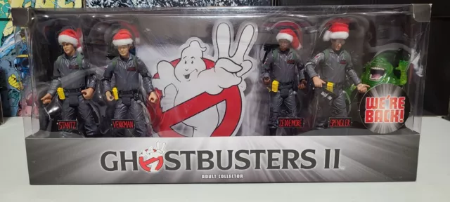 Ghostbusters II Holiday Figure 4 Pack Matty Collector Direct Exclusive 2010