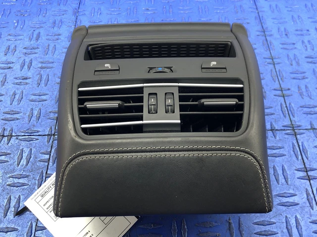 2012-2018 Bmw 650I Rear Center Console Air Vent W/ Trim 64229118249 Oem 2013