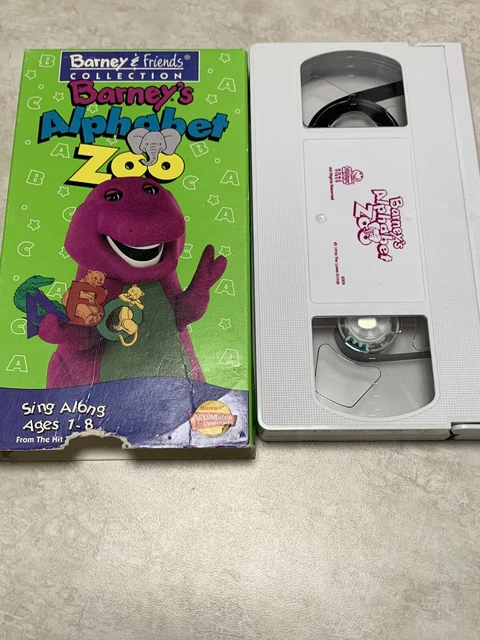 Barney Barneys Alphabet Zoo Vhs 1994 Kids Classic Vintage Dh £788