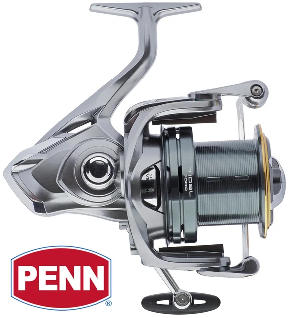 Moulinet De Surfcasting Penn Tidal Longcast 7000/8000 - Distance De Lancer Max - Corps Carbone - Étanche