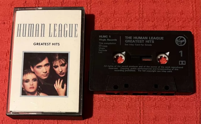 Human League - Uk Cassette Tape - Greatest Hits (Best Of)