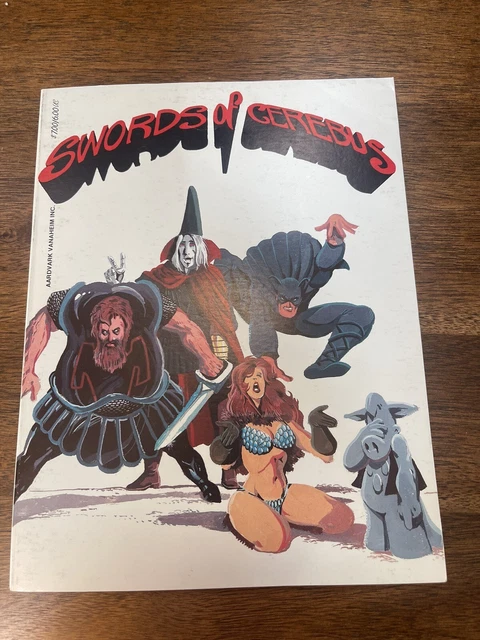 Swords of Cerebus Vol. 3, DAVE SIM, Third Print, Aardvark-Vanaheim 1985, VG/FN